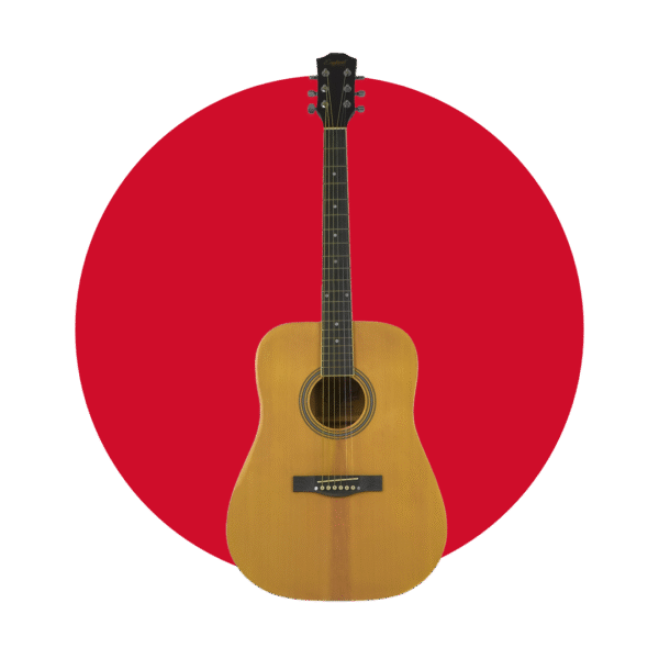 GUITARRA ACUSTICA NATURAL ENGLAND LEGEND