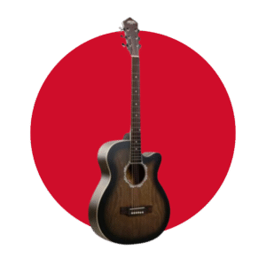 Guitarra Electroacústica CutaWay, Escala 39 Pulg.