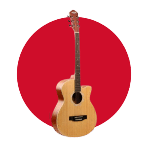 Guitarra Electroacústica CutaWay, Escala 39 Pulg.