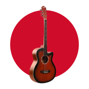Guitarra Electroacústica CutaWay, Escala 39 Pulg.