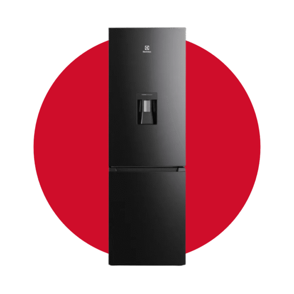 NEVERA ELECTROLUX BOTTOM FREEZER 283LTS NEGRA