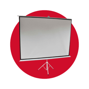 PANTALLA DE PROYECCIÓN 100" CON PEDESTAL