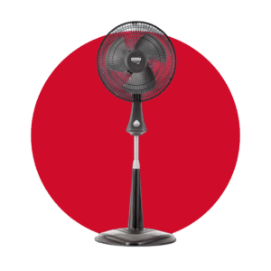 VENTILADOR SAMURAI TROPICAL PLUS 18" NEGRO