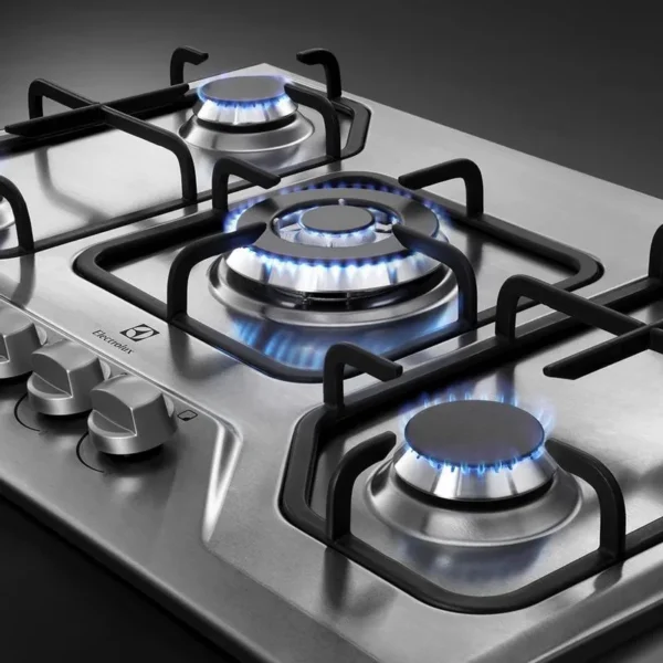 ENCIMERA EMPOTRABLE ELECTROLUX 5 QUEMADORES INOX - Imagen 5