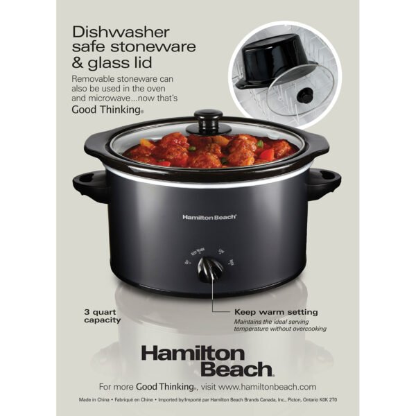 OLLA LENTA 2.8LTS HAMILTON BEACH - Imagen 5