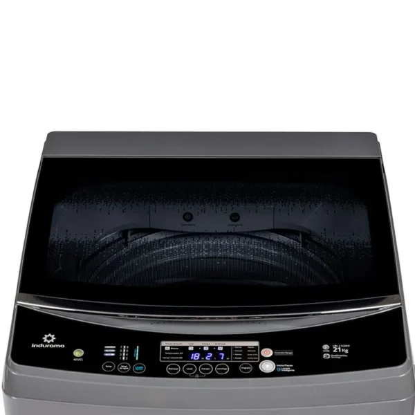 LAVADORA INDURAMA AUTOMATICA 21KG CROMADA - Imagen 3