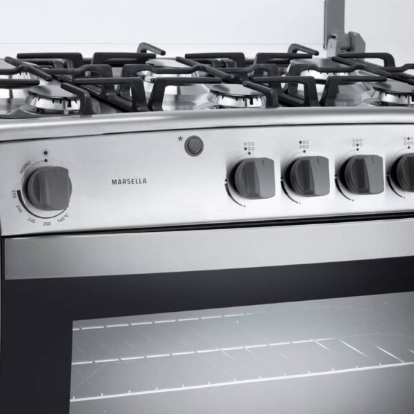 COCINA INDURAMA MARSELLA 6 QUEMADORES - Imagen 4