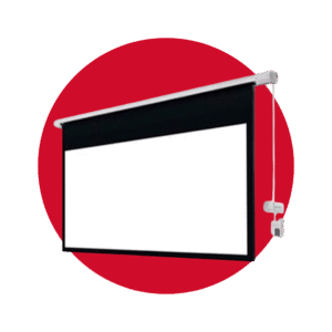 PANTALLA DE PROYECCION MOTORIZADA