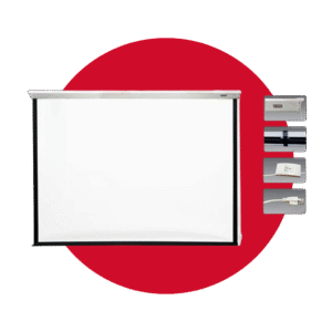 PANTALLA DE PROYECCIÓN MOTORIZADA PP-43100