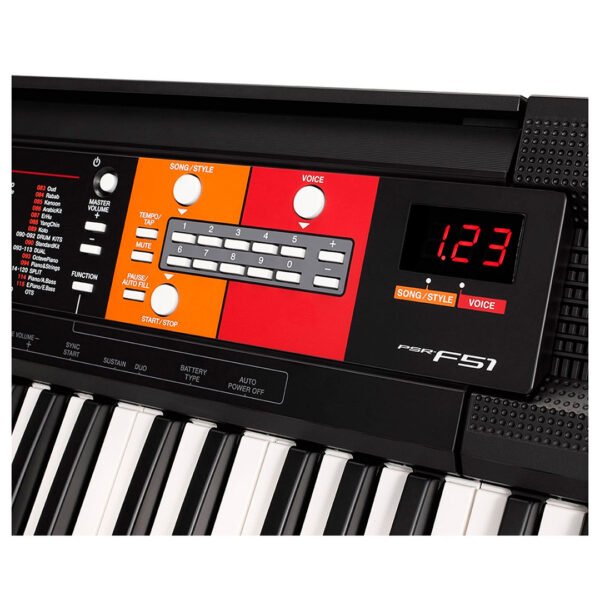 Teclado Yamaha PSR-F51 | 5 Octavas - Imagen 4