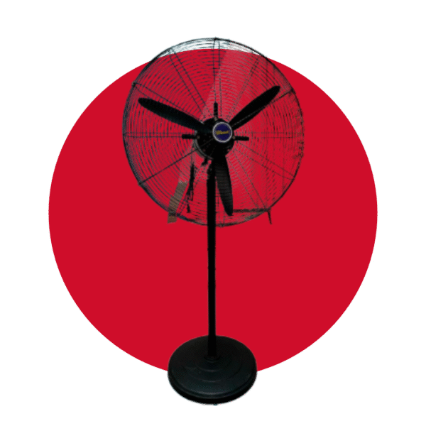 VENTILADOR INDUSTRIAL BEST 24" PULGADAS DE PEDESTAL 135W