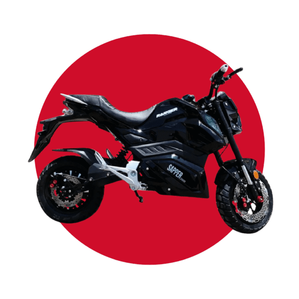 MOTO ELECTRICA E-RANGER NEGRA Z6 2000W