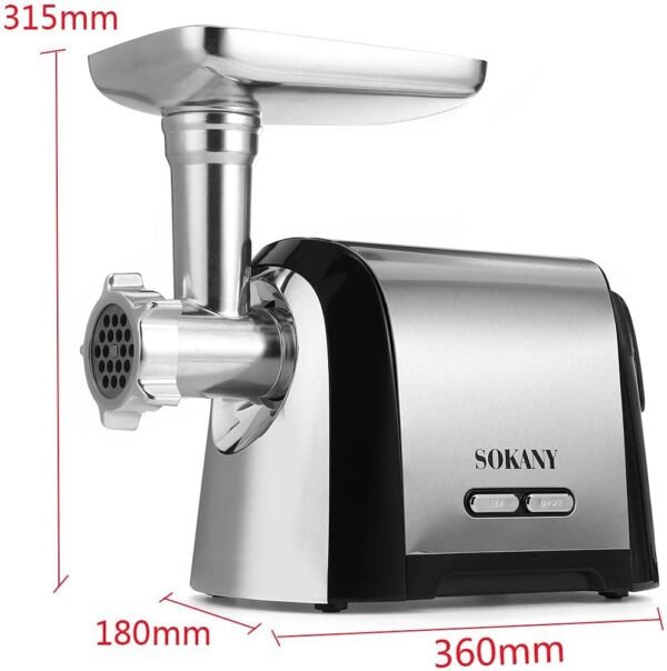 MOLINO DE CARNE SOKANY 3200W - Imagen 5