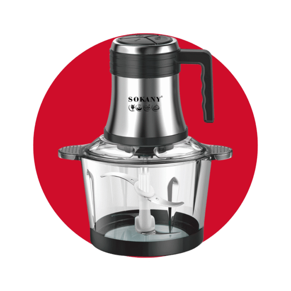 MAQUINA PICATODO SOKANY 800W 3.0L VIDRIO