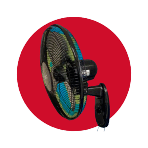 VENTILADOR DE PARED SMC 16" NEGRO