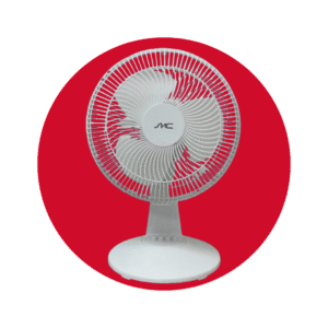 VENTILADOR DE MESA SMC 12" BLANCO