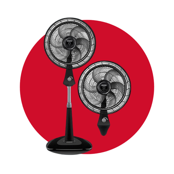 VENTILADOR SAMURAI SILENCE FORCE PLUS 18" 2EN1 NEGRO