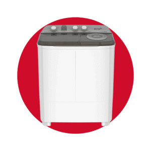 Lavadora 10kg Acros Semiautomática de Dos tinas MaxSpin Dry Blanca