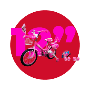 BICICLETA ARO 12" GIRL