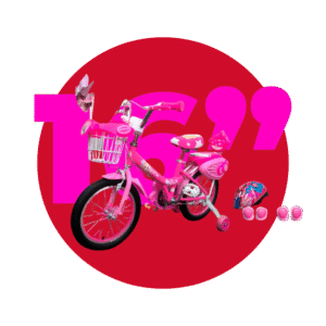 BICICLETA ARO 16" GIRL