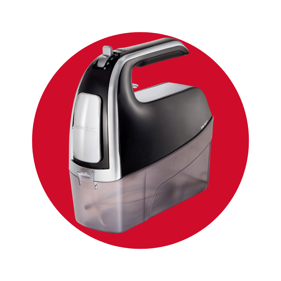 BATIDORA DE MANO HAMILTON BEACH NEGRA C/ESTUCH