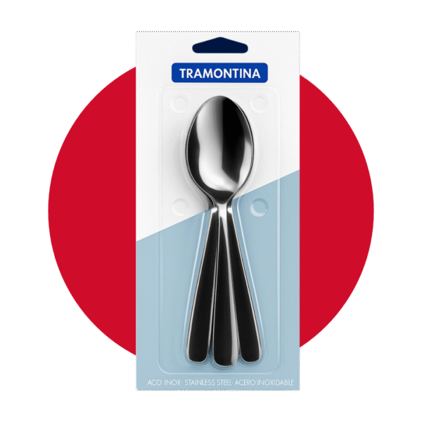 CUCHARAS 3PZS TRAMONTINA