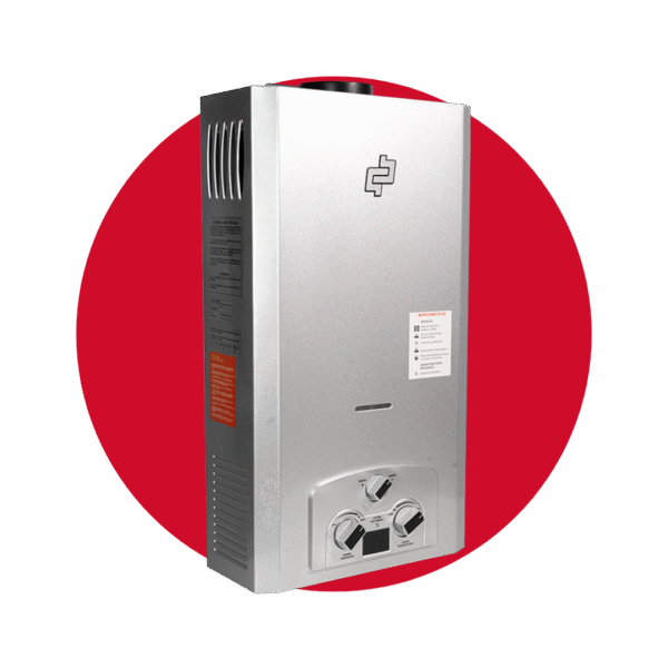CALEFON A GAS GRIS BP 20 LITROS