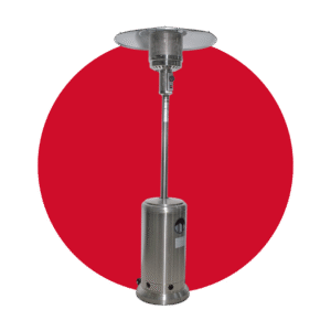 Calefactor de ambientes tipo hongo