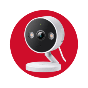 Cámara de Vigilancia Wi-Fi 2K con Modo Infrarrojo Invisible y Detección IA Avanzada
