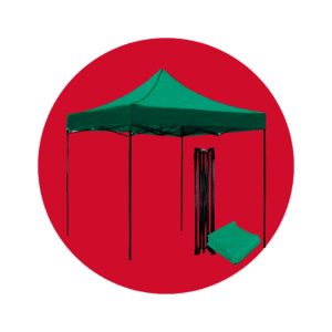 CARPA VERDE PLEGABLE 3X3 METROS