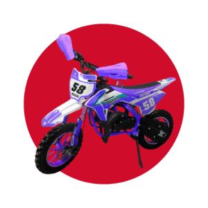 MINI MOTO LAMBORBINI CELESTE