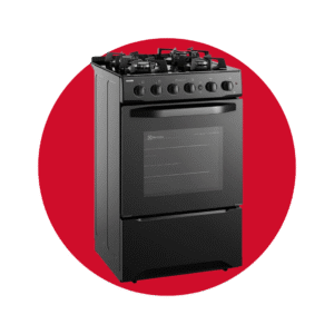 Cocina Electrolux 4 quemadores grill elétrico