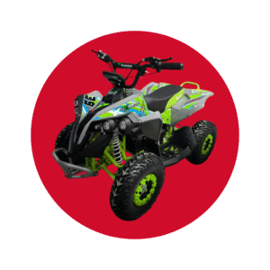 MINI CUADRON A GASOLINA 49CC VERDE