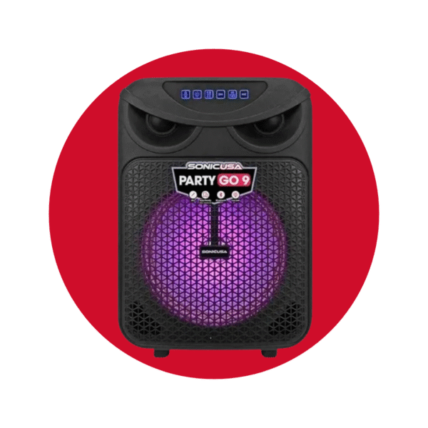 CAJA RECARGABLE PARTY GO 9