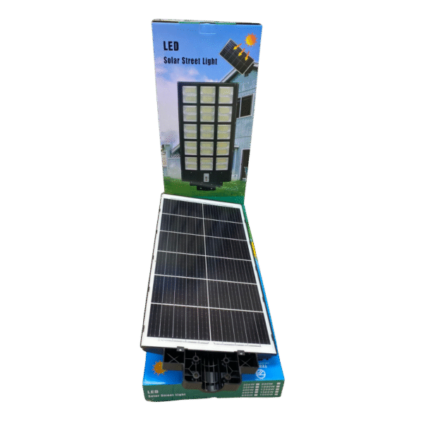 LAMPARA CON PANEL SOLAR TENON 1200 W - Imagen 2