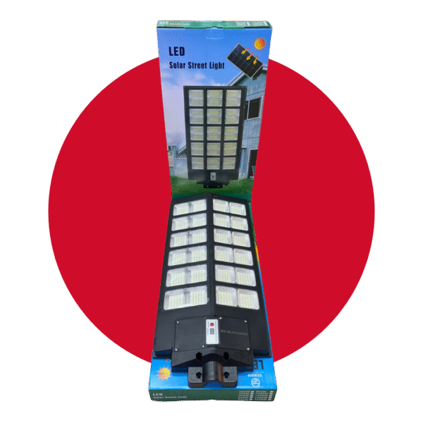LAMPARA CON PANEL SOLAR TENON 1200 W