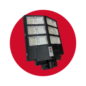LAMPARA CON PANEL SOLAR TENON 600 W