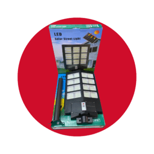 LAMPARA CON PANEL SOLAR TENON 800 W