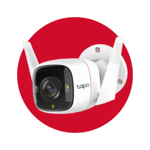 Cámara Tapo C320WS Wi-Fi Vigilancia Exterior Color