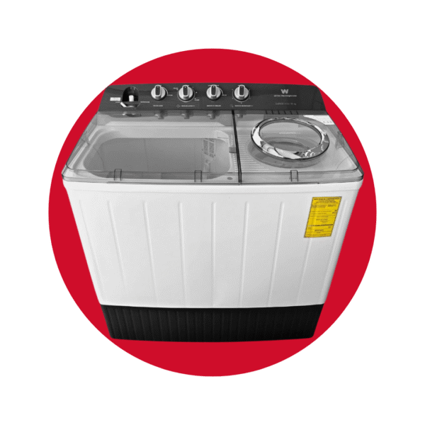 Lavadora Doble Pozo Westinghouse 14 Kg