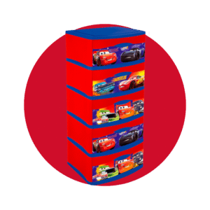 CAJONERA PICA CARS 5P DISNEY