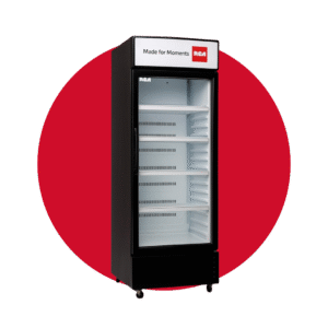 VITRINA VERTICAL SHOWCASE RCA VERTICAL 350L NEGRO