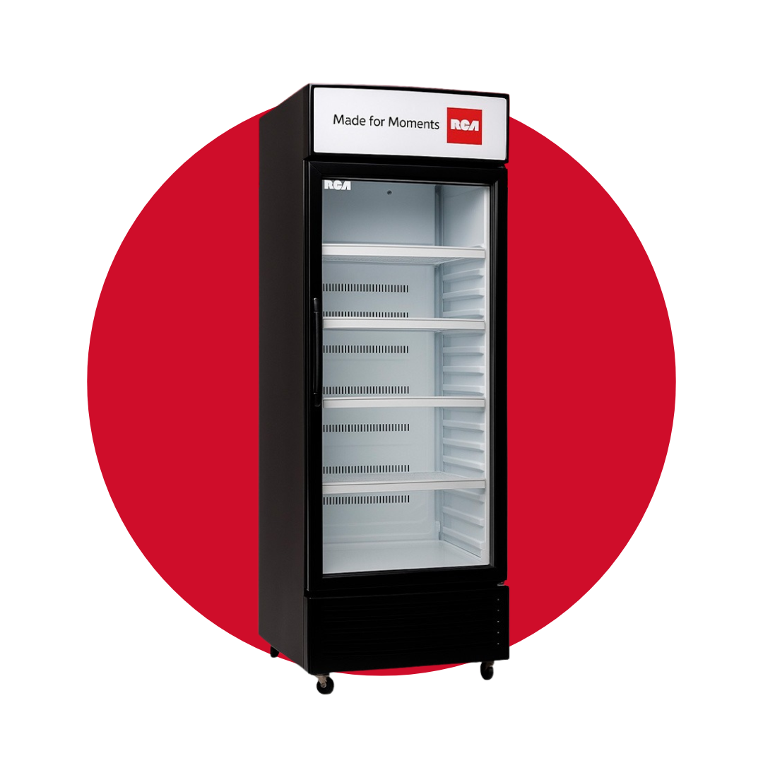 VITRINA VERTICAL SHOWCASE RCA VERTICAL 350L NEGRO