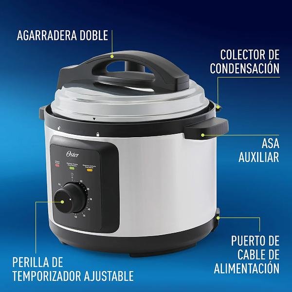 OLLA OSTER DE PRESION MULTIUSO 5.7L 1.000W - Imagen 2