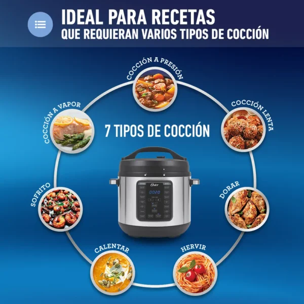OLLA OSTER MULTIUSO 7.5L 1.200W - Imagen 3