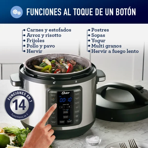 OLLA OSTER MULTIUSO 7.5L 1.200W - Imagen 4