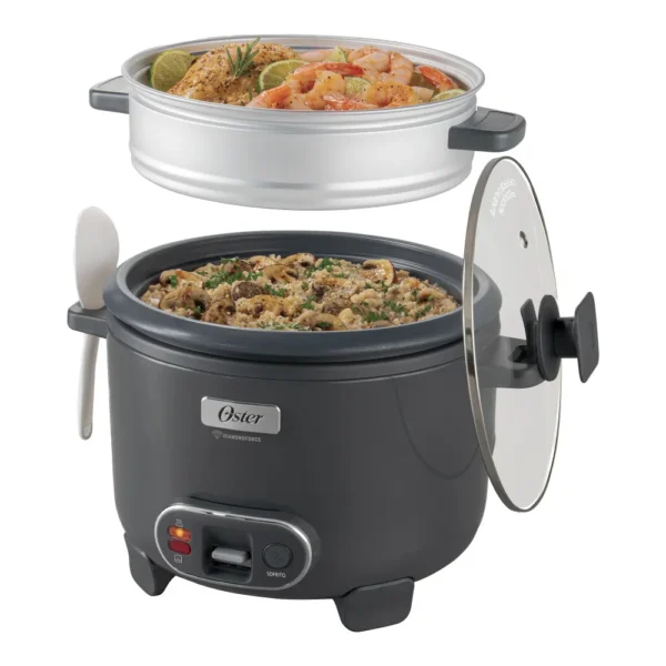 ARROCERA OSTER C/VAPORERA 2.2L 1700W 12TAZAS - Imagen 2