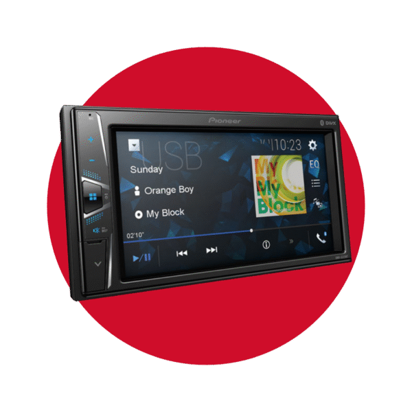 RADIO PARA CARRO PANTALLA TACTIL 6.2" PIONEER
