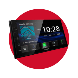 RADIO PARA CARRO CON PANTALLA TÁCTIL 6.8" - KENDWOOD
