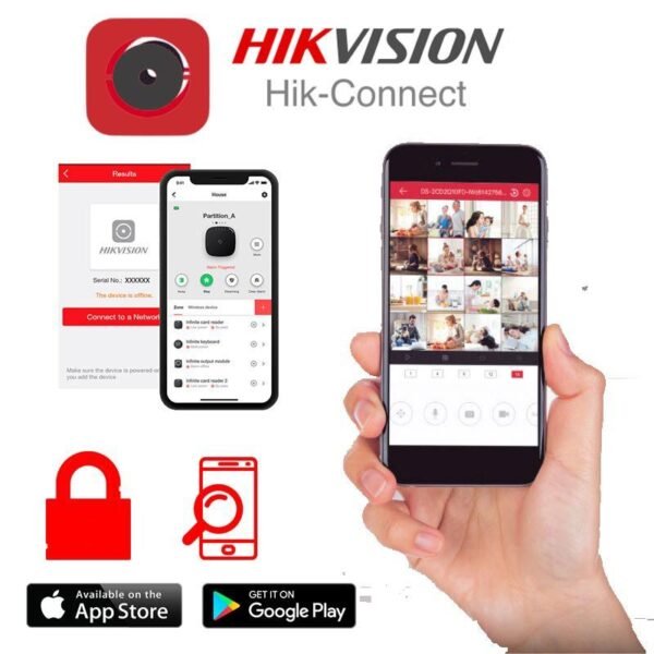 KIT VIDEO PORTERO IP 2MP 4.3 PULGADAS HIKVISION - Imagen 2